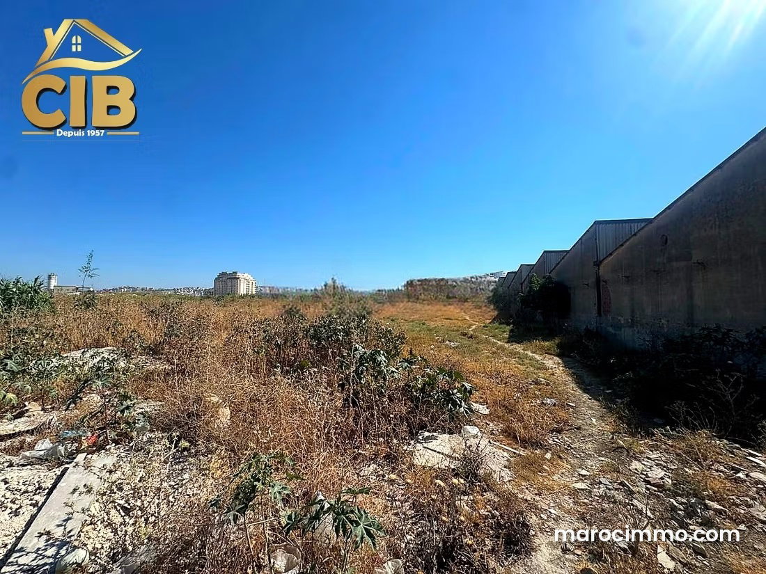 أرض استثمارية لبناء مشروع سكني مرتفع في مغوغة طنجة — طنجة