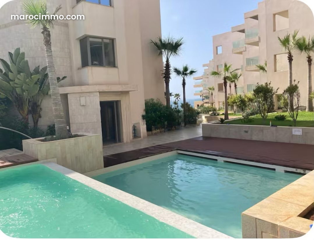 Appartement 84 m² face à l'océan, El Mansouria, haut standing — El Mansouria