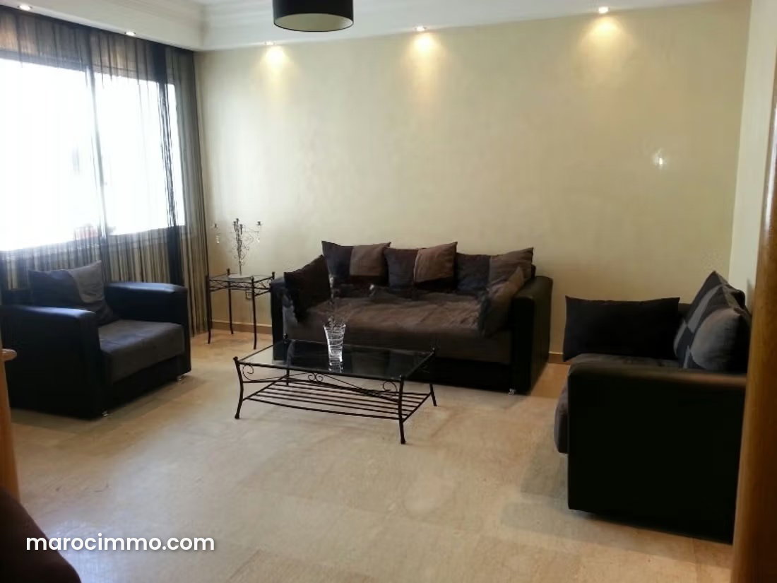 Appartement meublé 80 m², 2 chambres, Maârif Extension, Casablanca — Casablanca