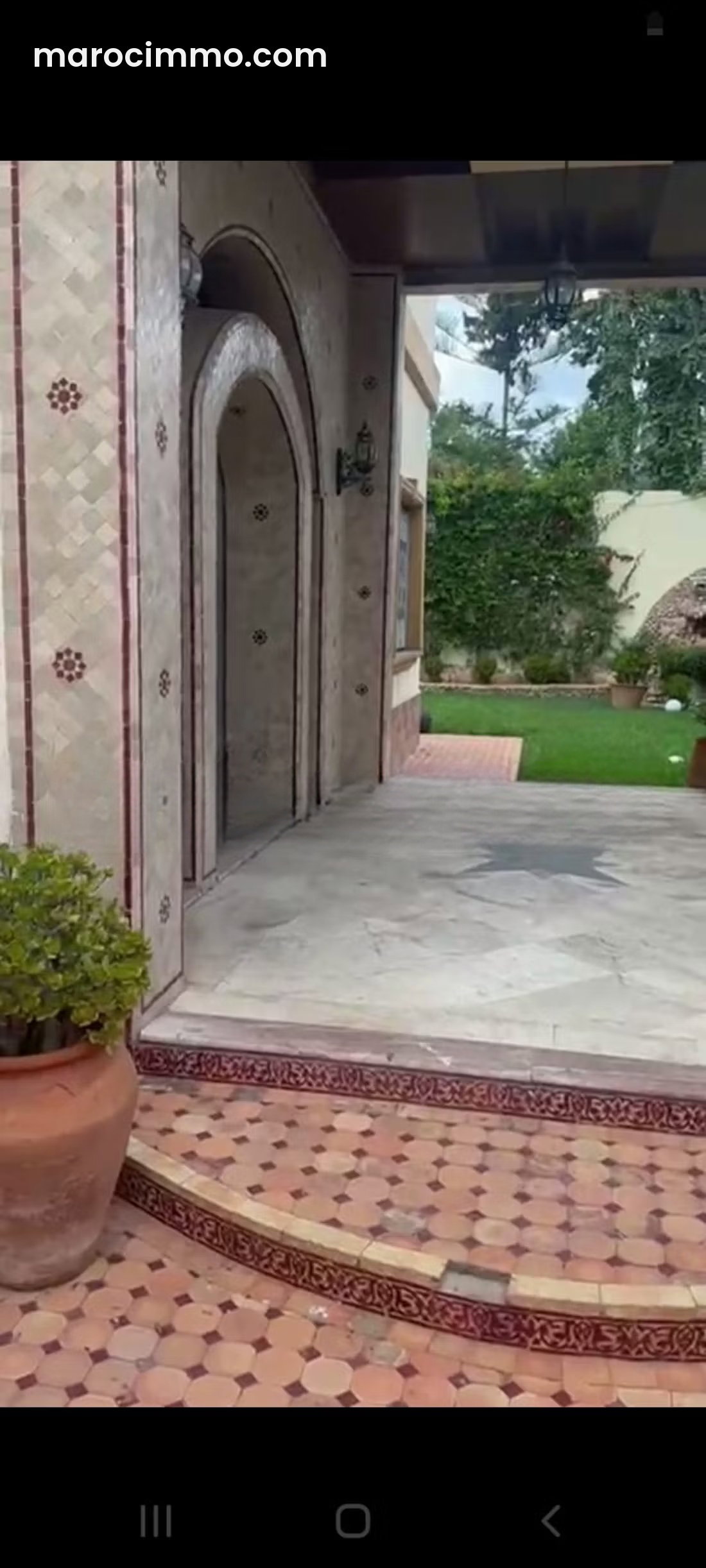 Villa 550 m² avec jardin privé à louer, Mers Sultan, Casablanca — Casablanca