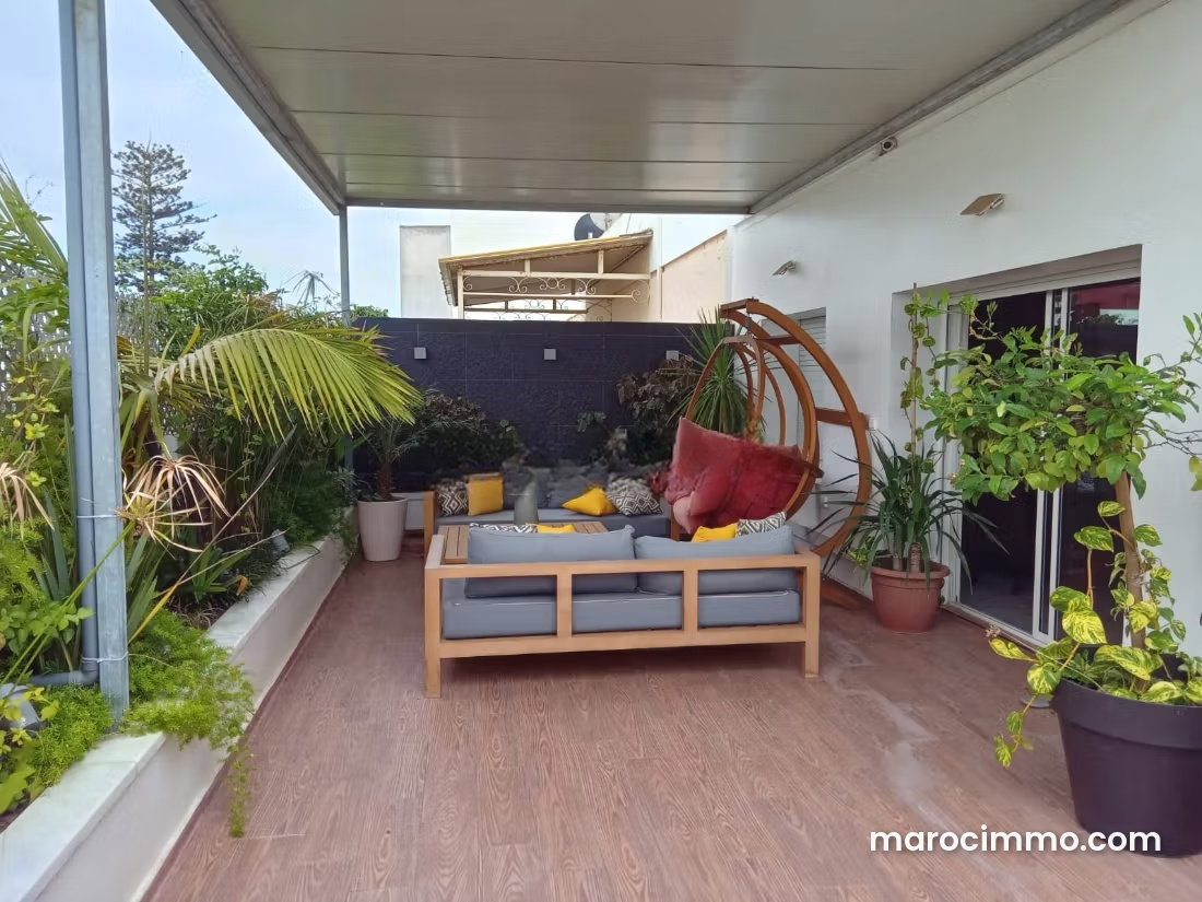 Appartement 170 m², 3 chambres, terrasse, Agdal, Rabat — Rabat