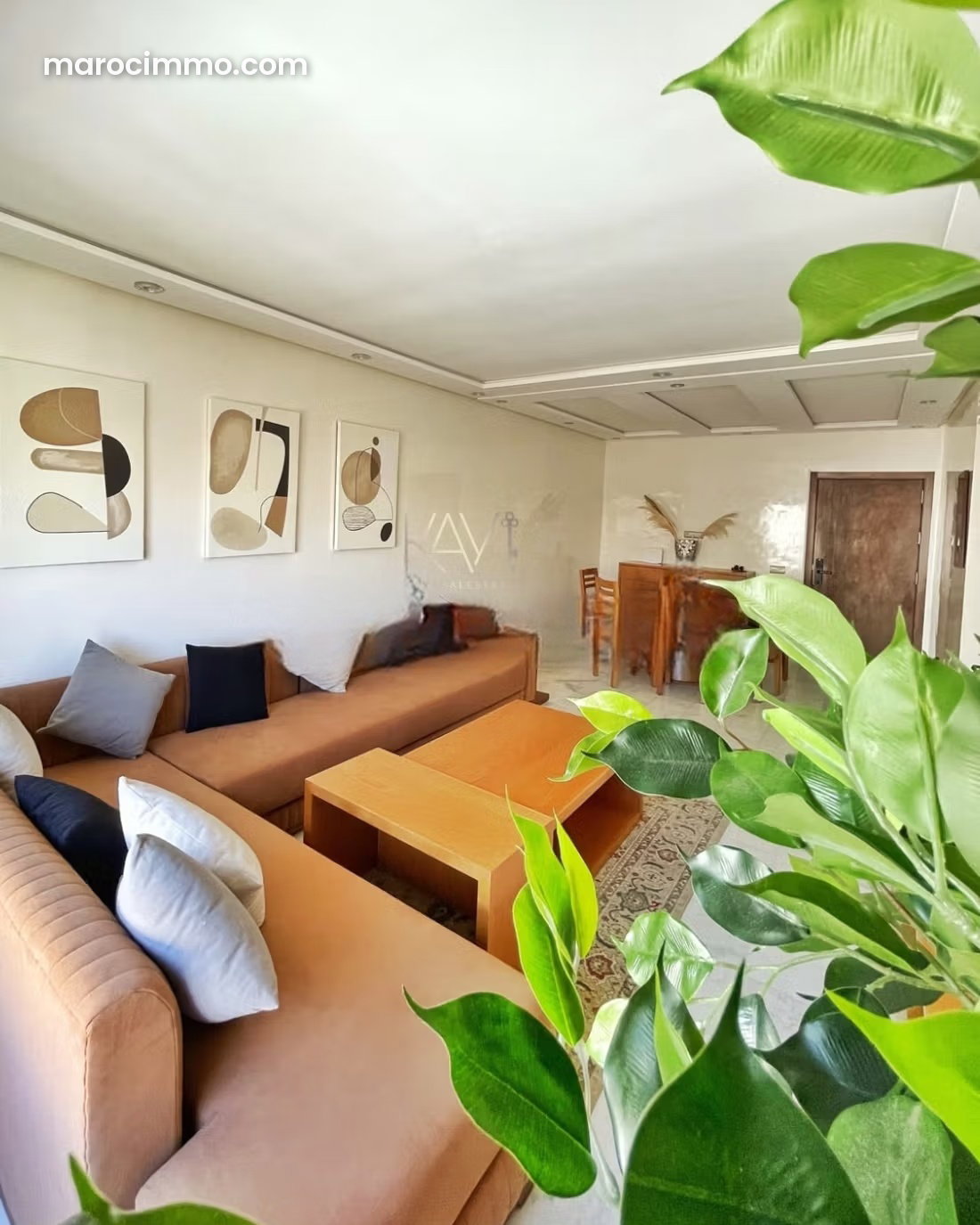 Furnished 120 m² Apartment, Two Bedrooms, Mozart, Tangier — Tangier