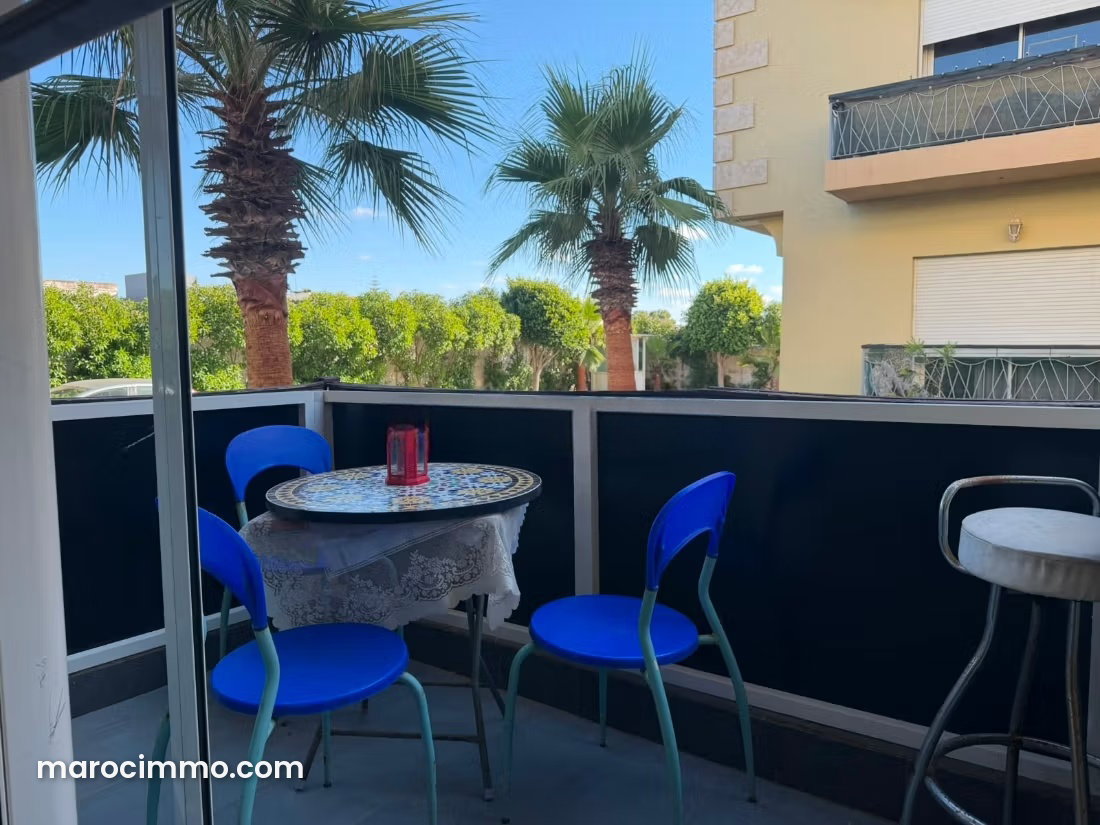 Appartement meublé avec jardin privatif, Dar Bouazza — Dar Bouazza