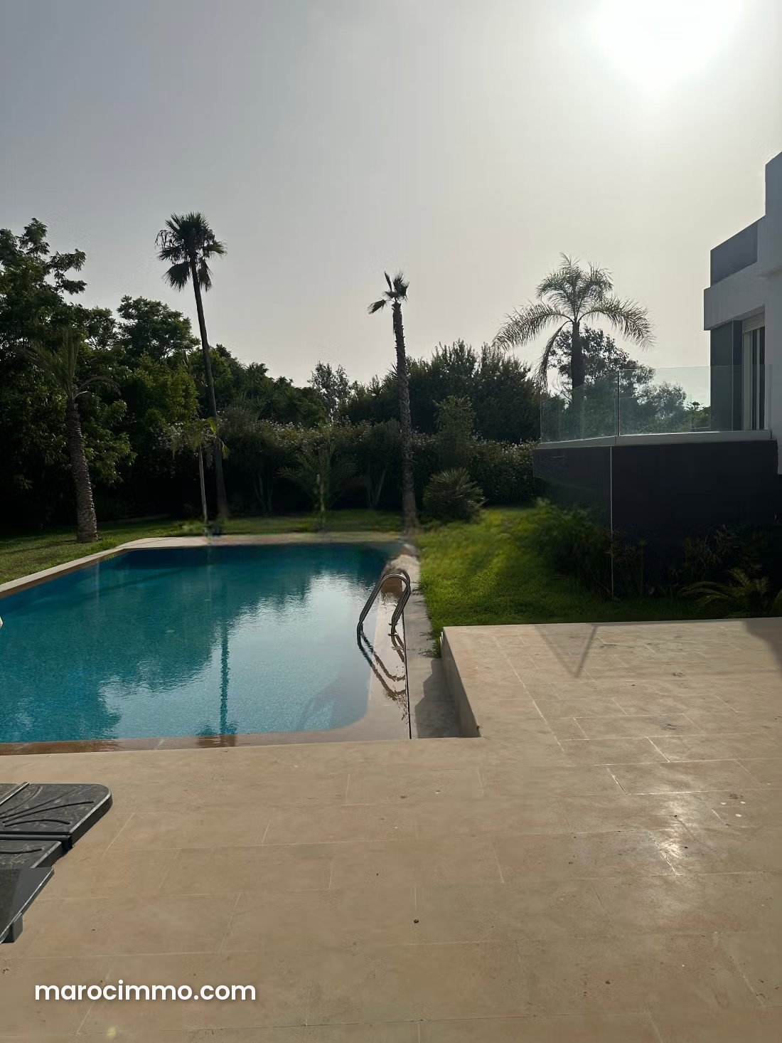 Villa meublée 4 chambres avec piscine, Souissi, Rabat — Rabat