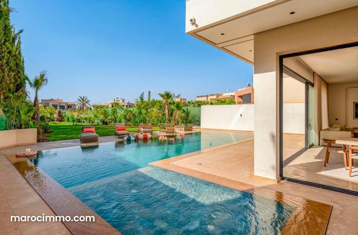 Villa 5 suites avec piscine, Route de Tahanaoute, Marrakech — Marrakech