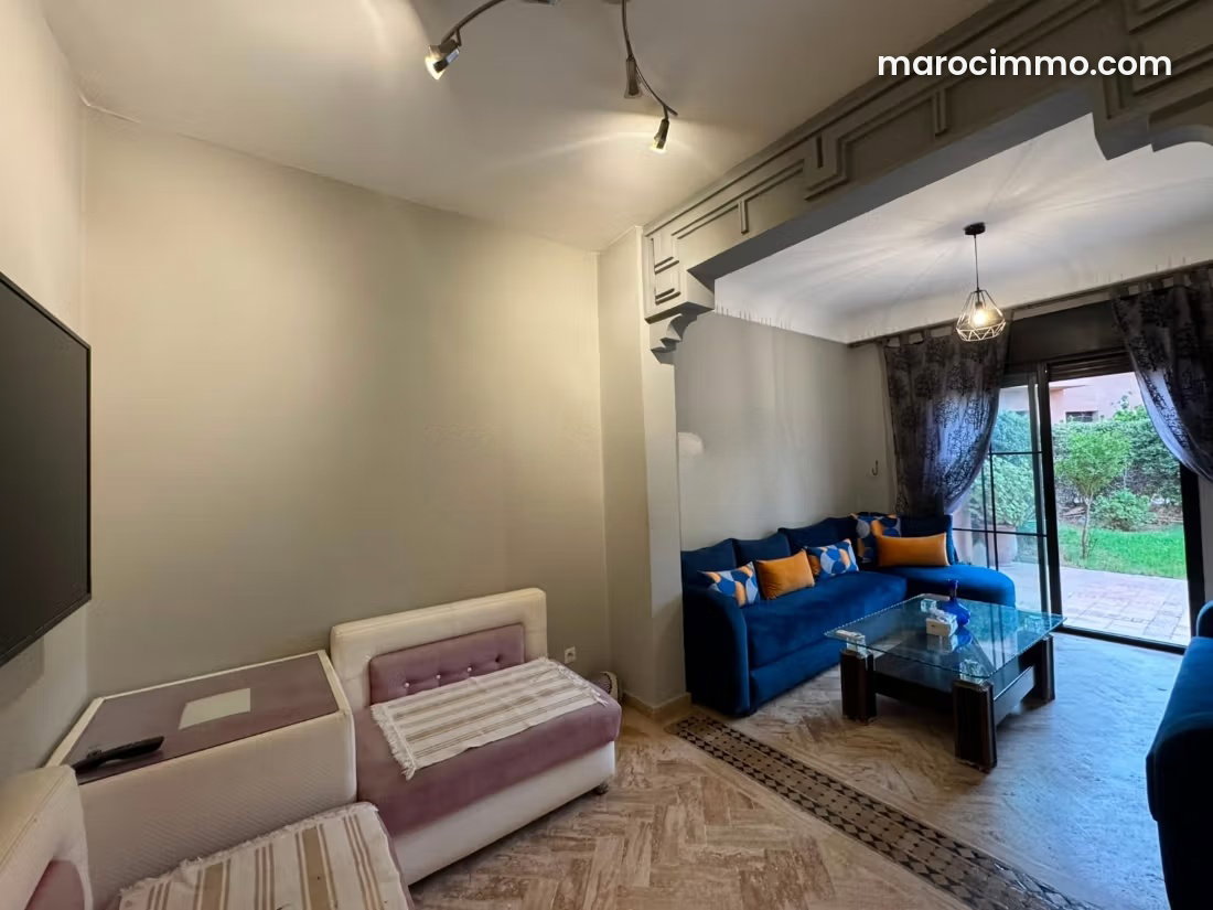 Appartement meublé avec jardin, Amelkis, Marrakech — Marrakech