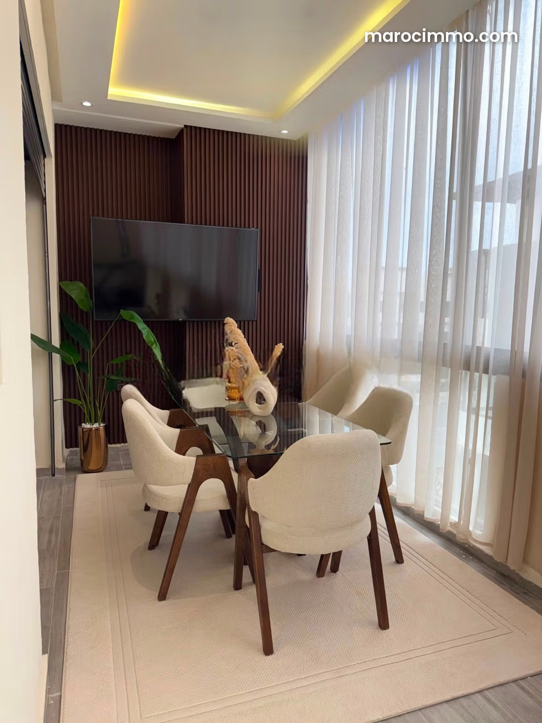 Appartement 110 m², terrasse et piscine, Dar Bouazza — Dar Bouazza