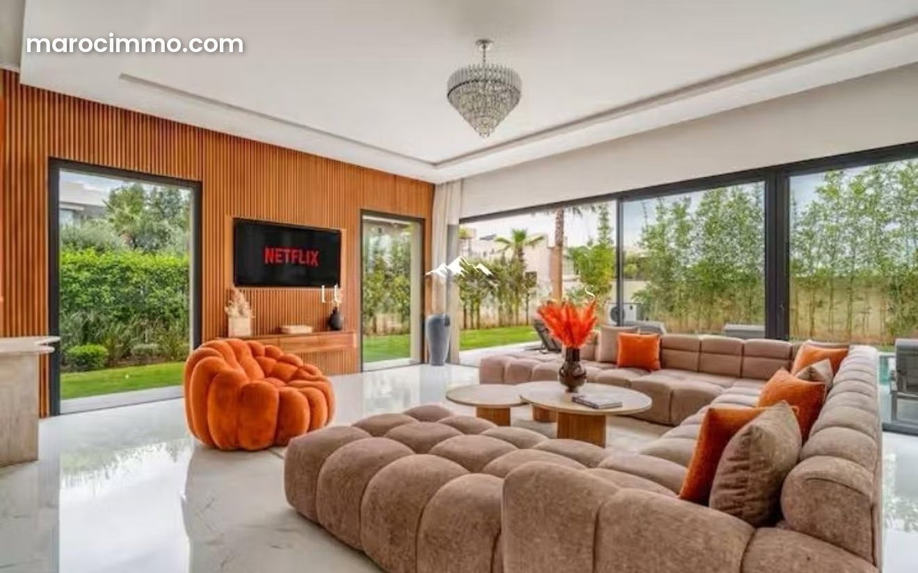 Villa 4 chambres avec piscine chauffée, Amelkis, Marrakech — Marrakech