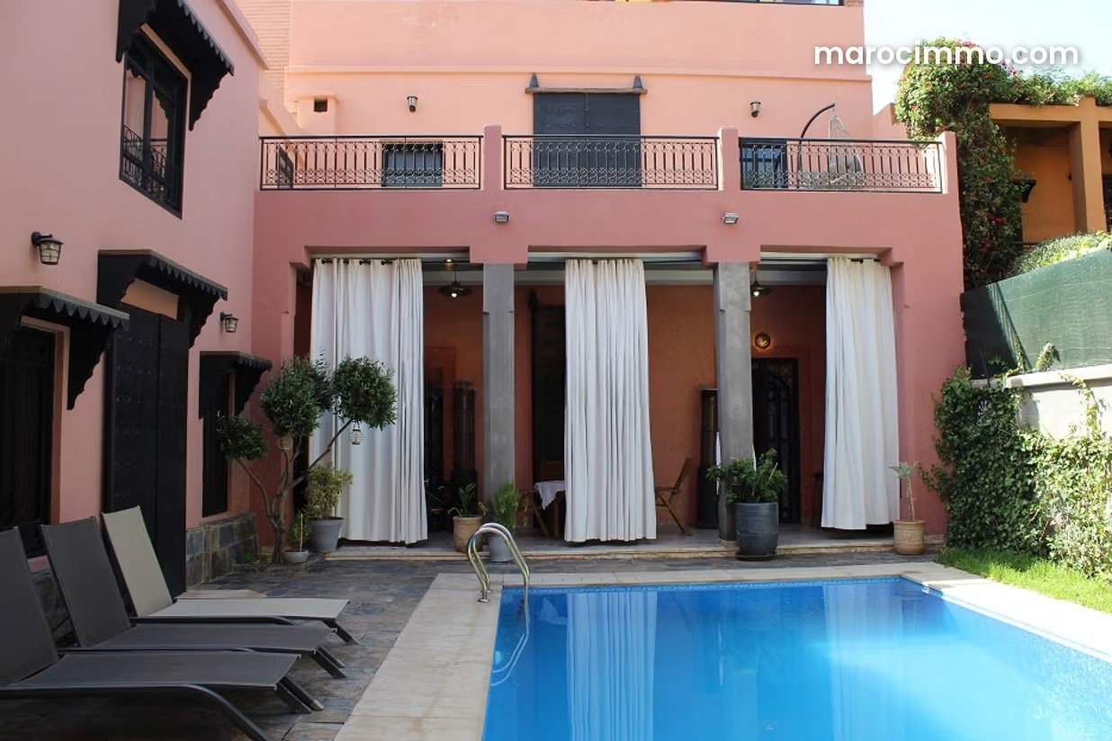 Villa meublée 4 chambres avec piscine, Agdal, Marrakech — Marrakech