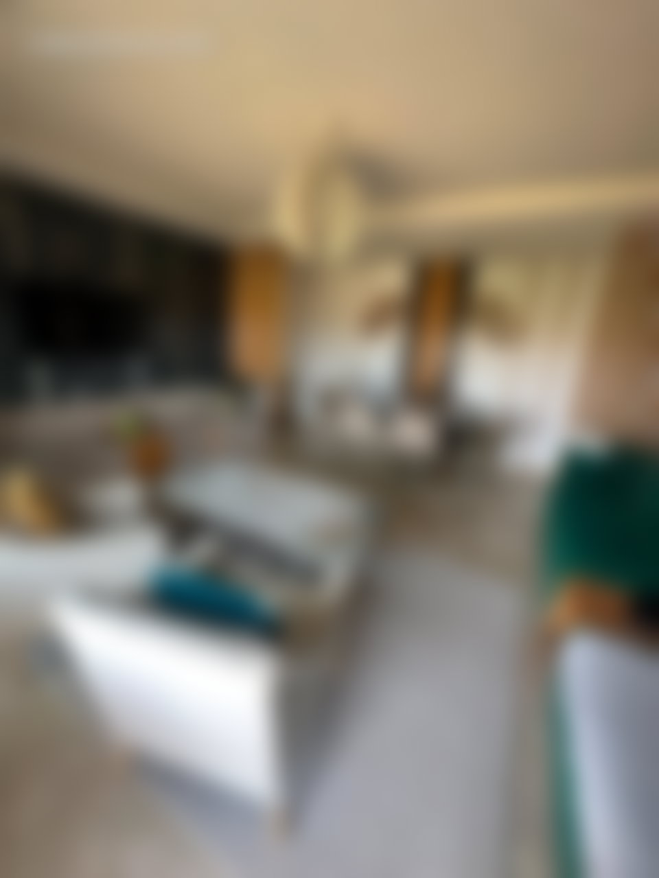 Appartement meublé 120 m², Riyad, Rabat : terrasse et piscine