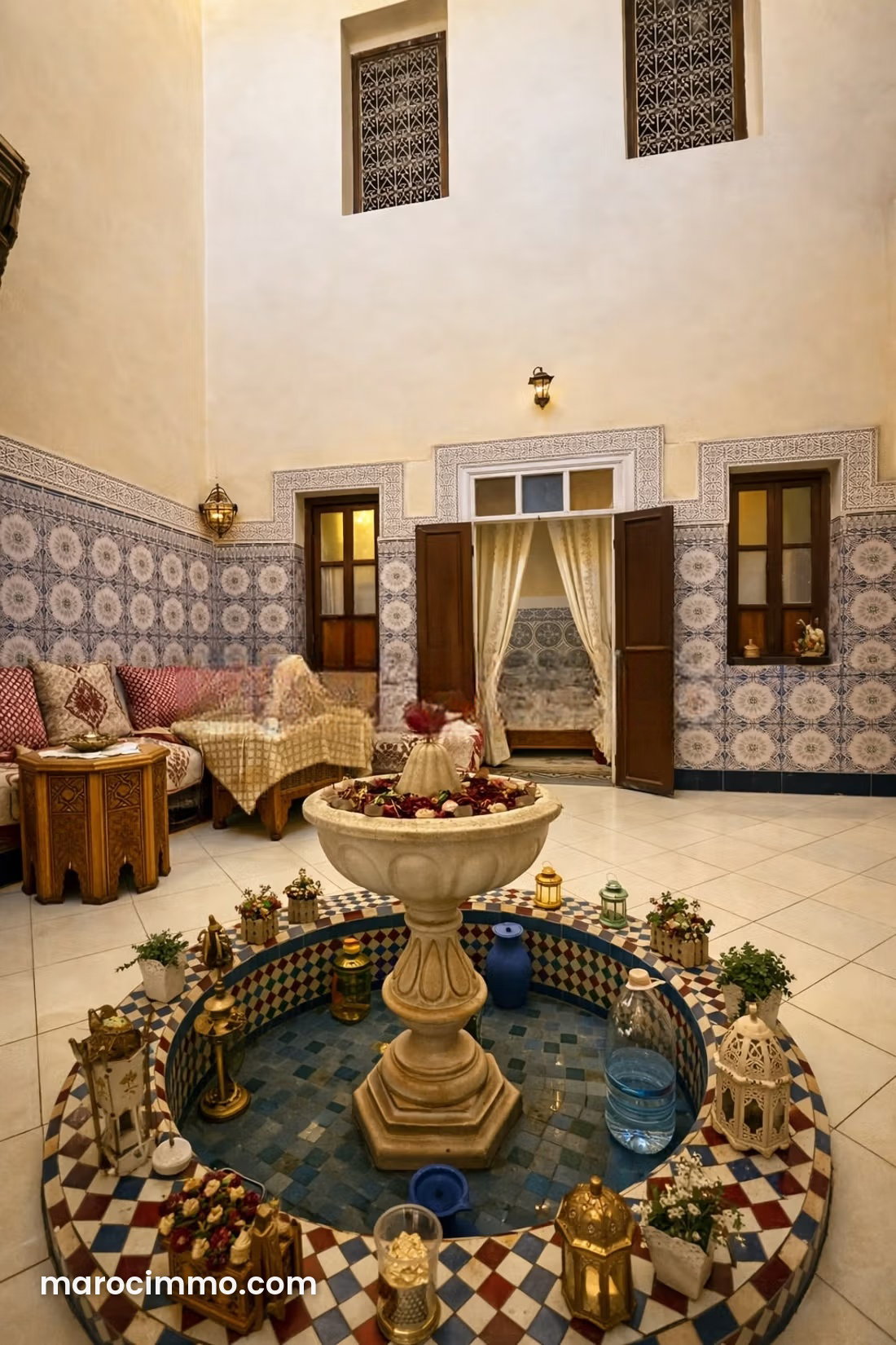 Riad 280 m² à rénover, Rahba Kedima, cœur de la médina — Marrakech