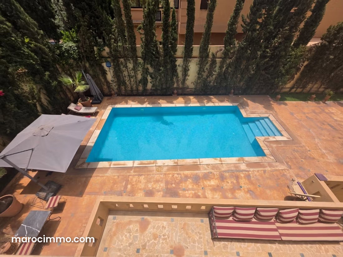 Villa meublée 8 chambres avec piscine, Hay Targa, Marrakech — Marrakech