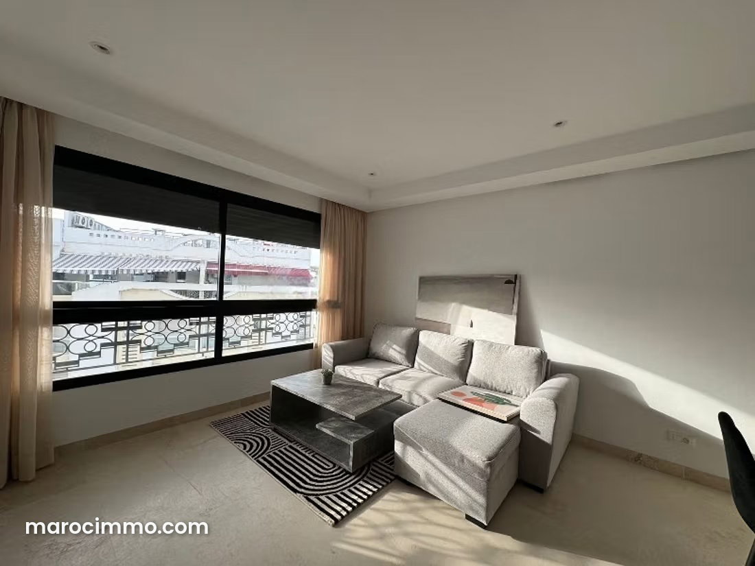 Appartement meublé 55 m², Gauthier, Casablanca à louer — Casablanca