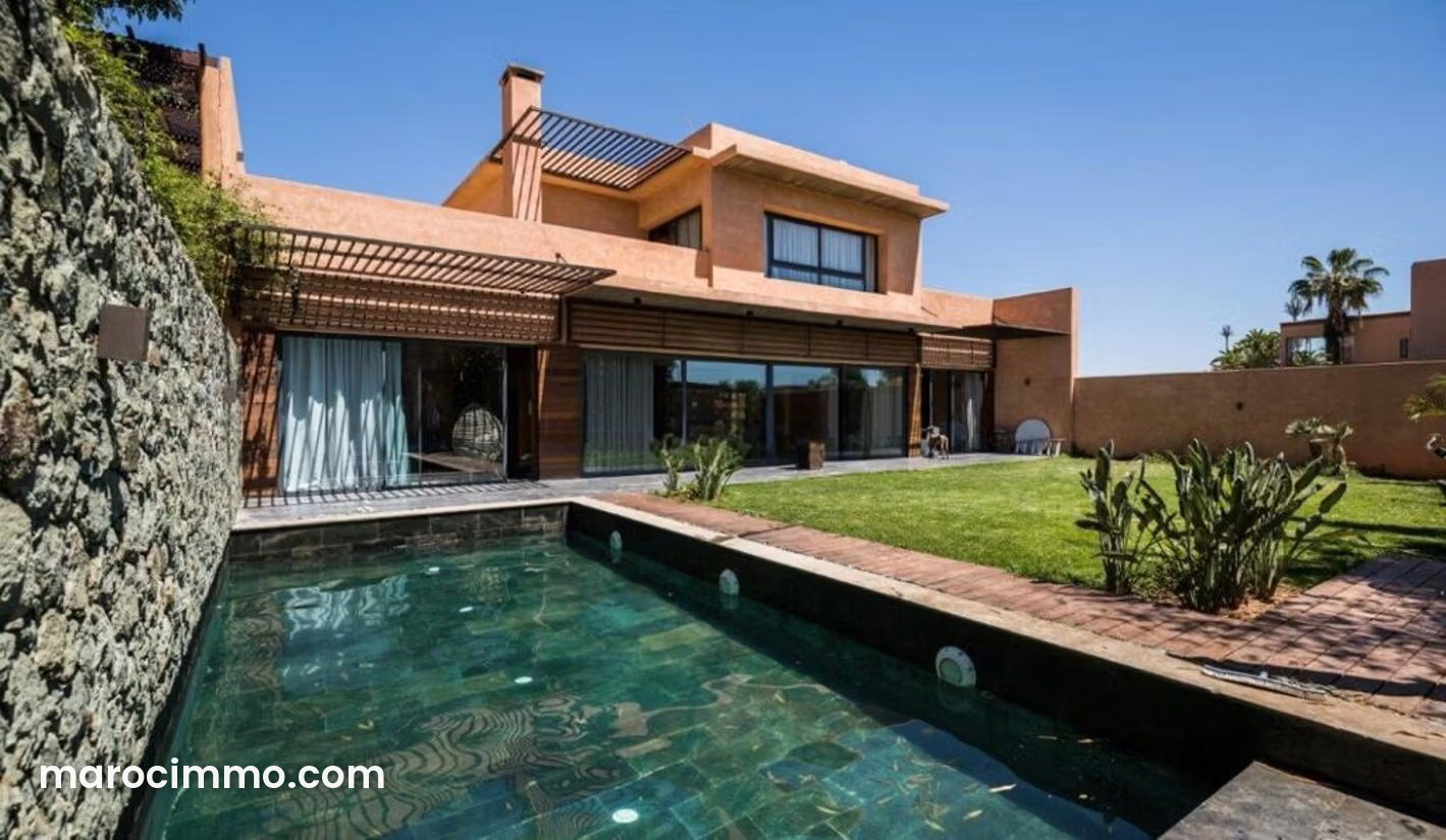 Villa 500 m² face au golf, Amelkis, Marrakech — Marrakech
