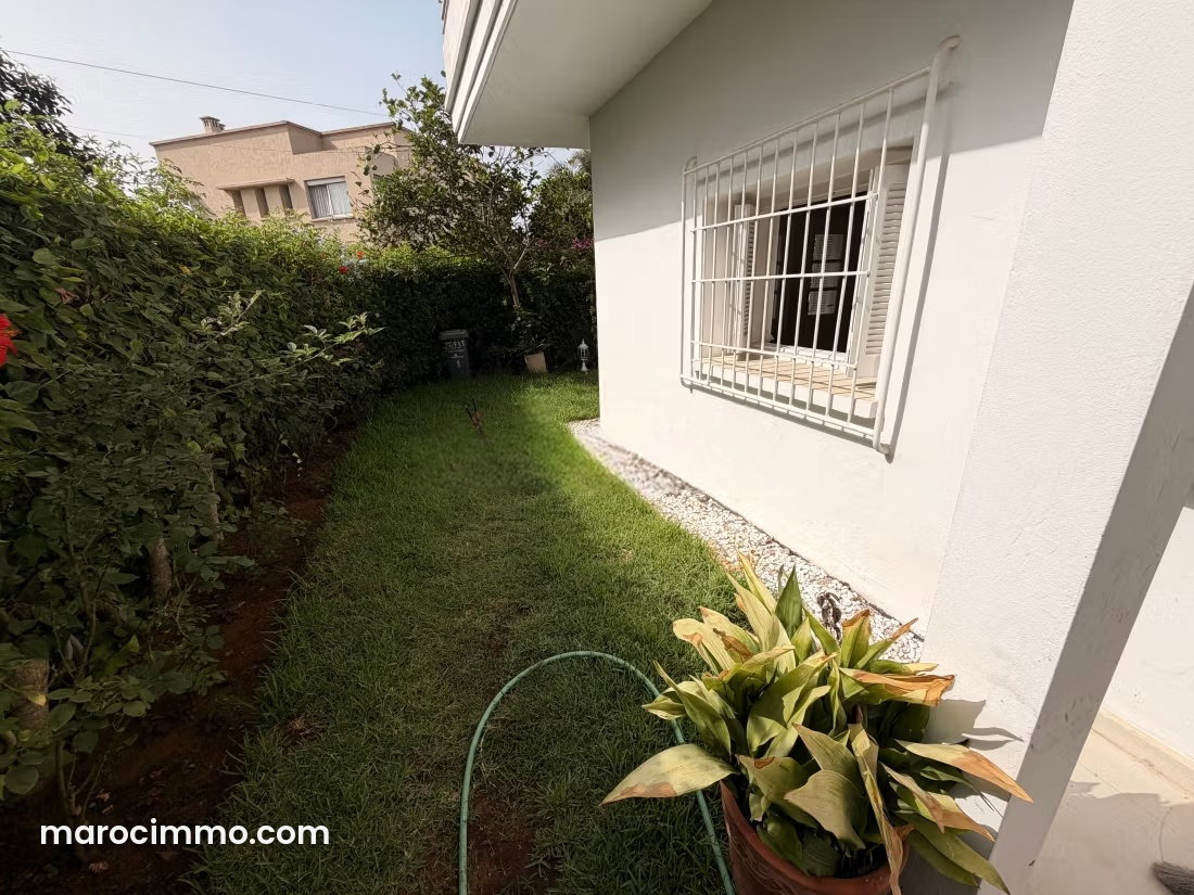 Villa 400 m² avec jardin privé à louer, Hassan, Rabat — Rabat