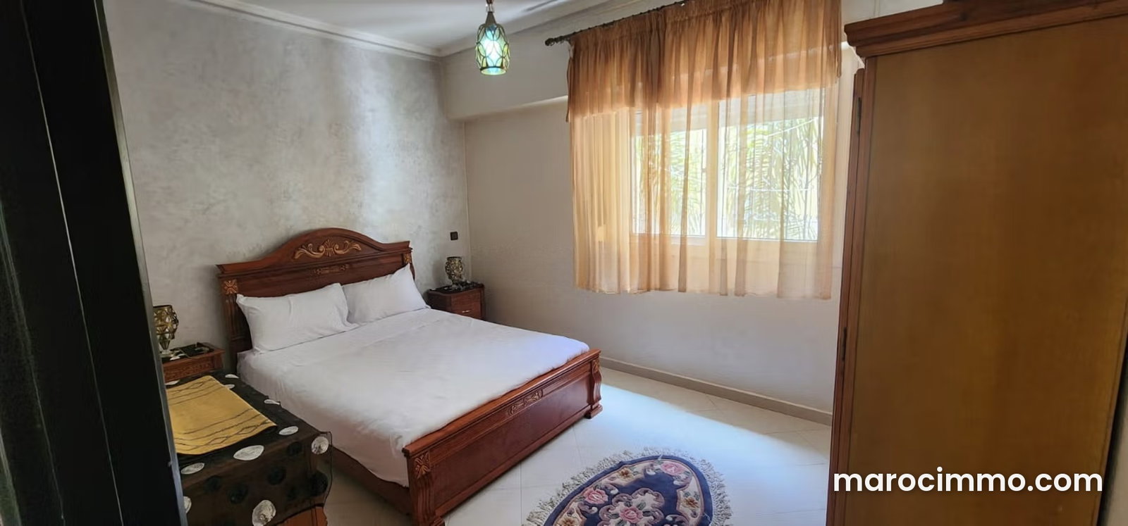 Furnished 60 m² apartment for rent in the Moujahidine district of Tangier — Tangier