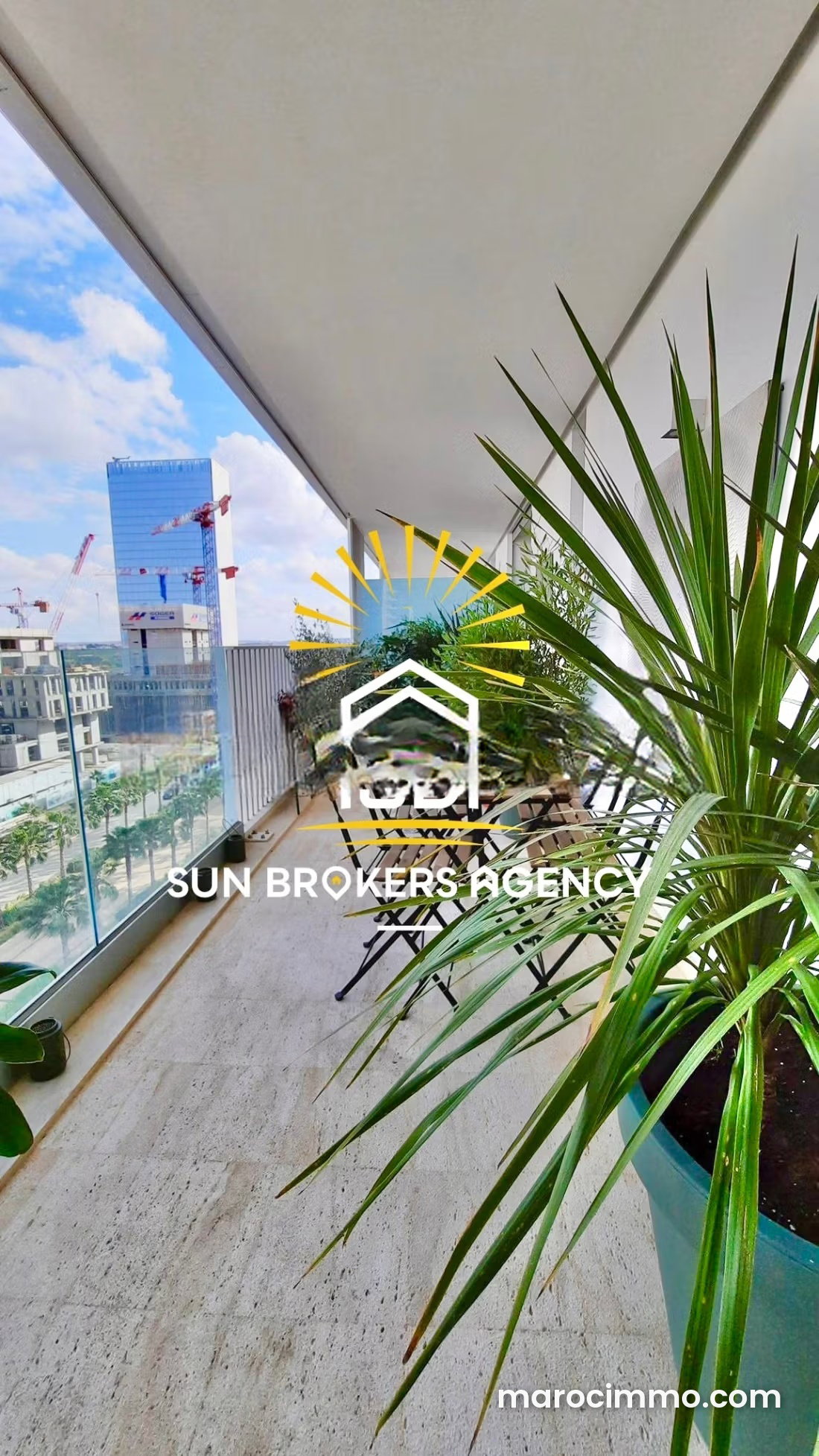 Appartement meublé 70 m² à louer Casablanca Finance City — Casablanca