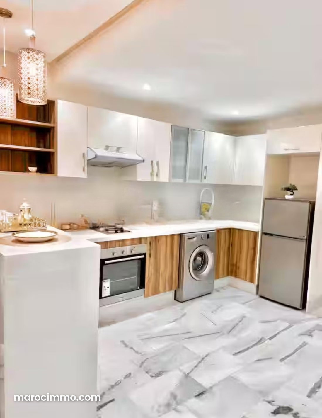 Appartement 2 pièces lumineux avec garage, Ben Ejdia Casablanca — Casablanca