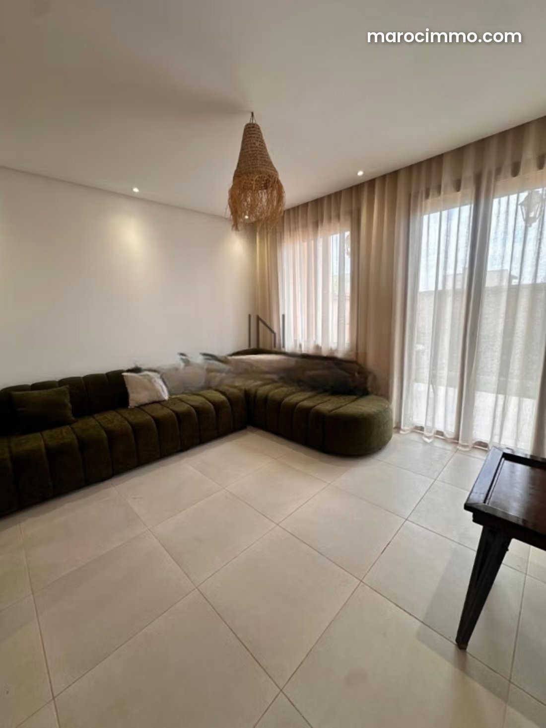 Appartement meublé avec jardin privatif à Marrakech — Marrakech