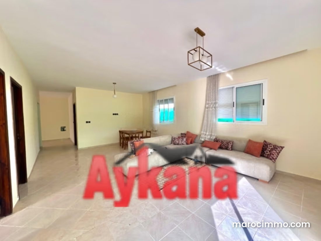 Appartement meublé avec jardin à Harhoura, Temara — Temara