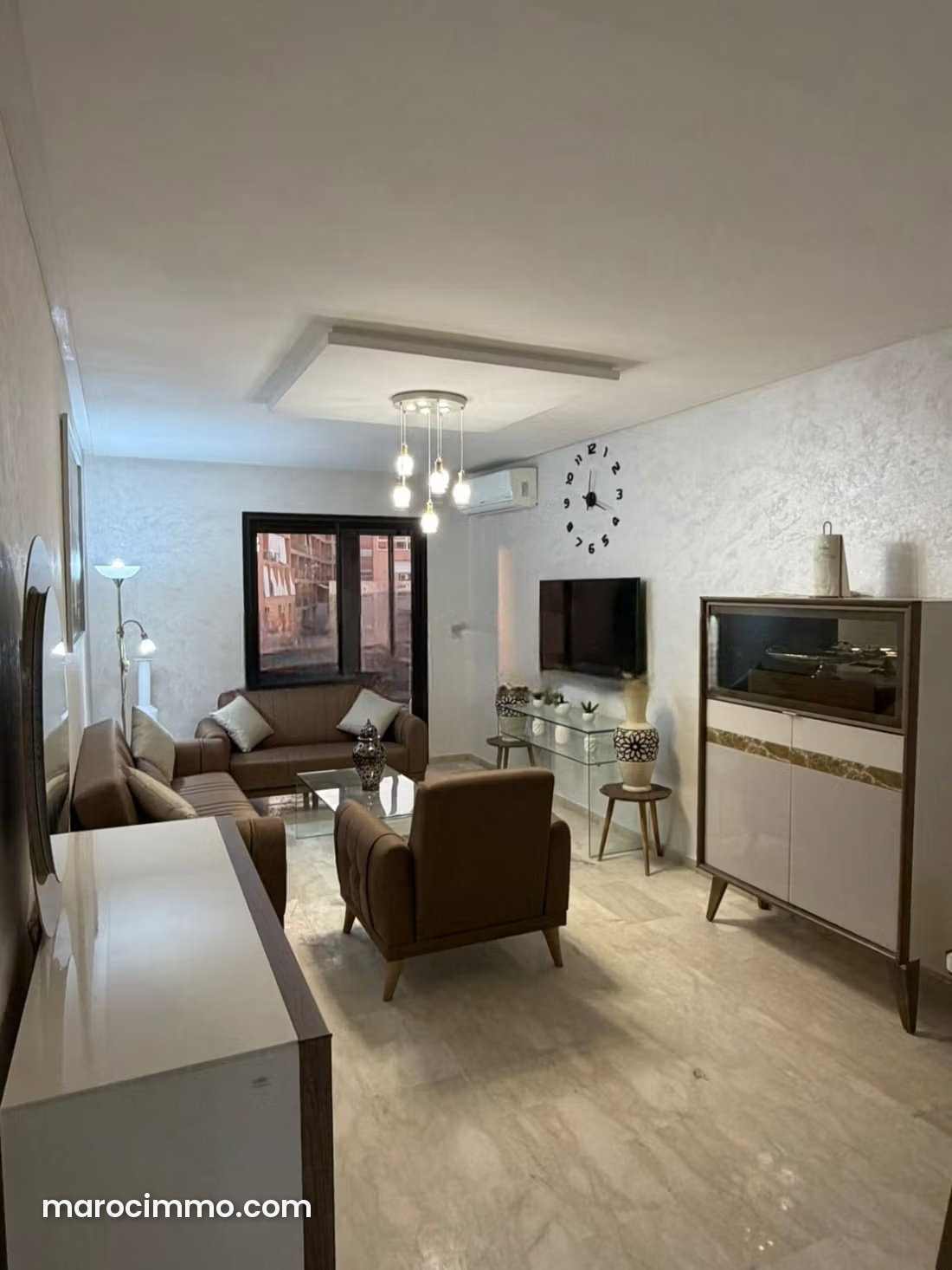 Appartement meublé 118 m², Hivernage, Marrakech, prêt à vivre — Marrakech