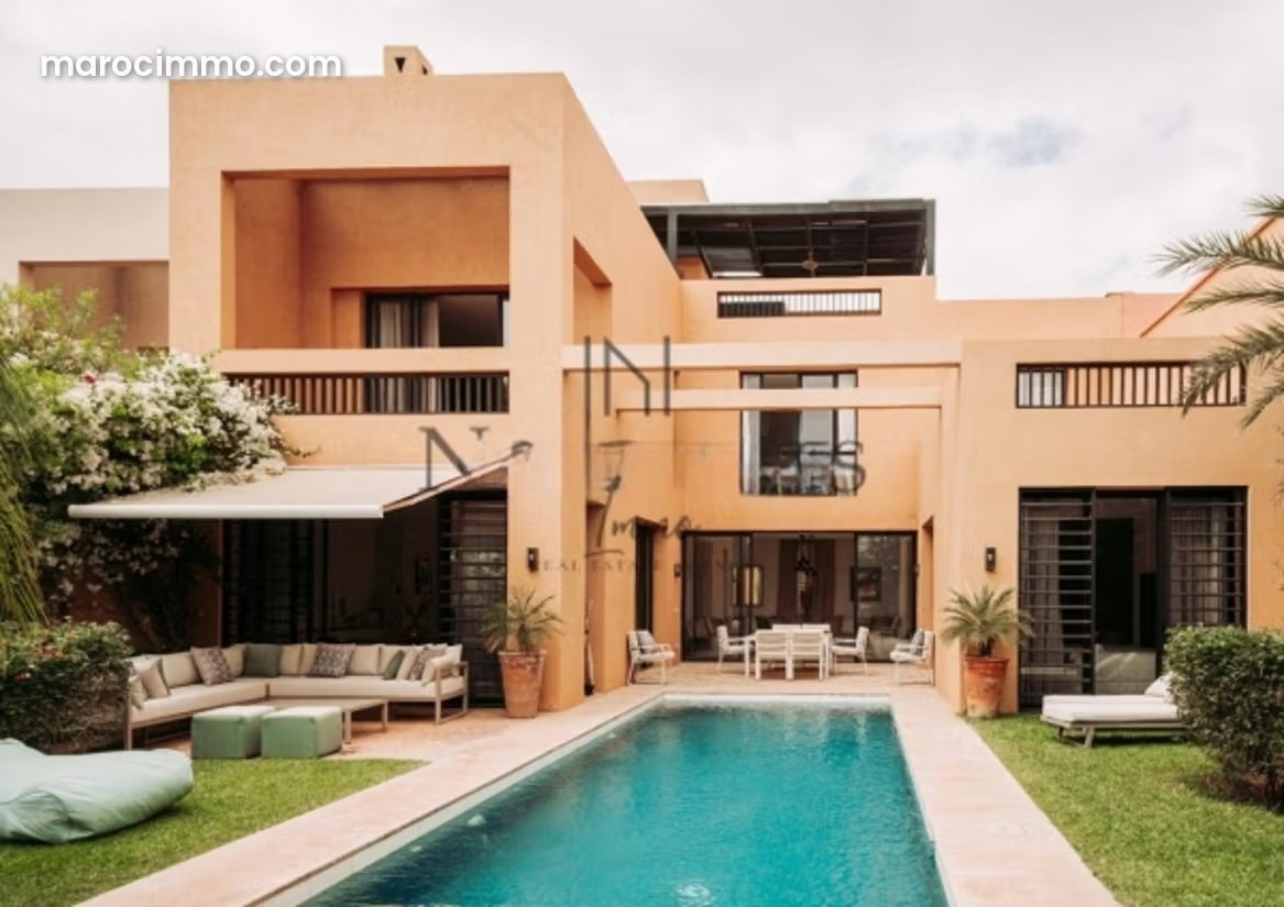 Villa 3 chambres avec piscine à louer, Amelkis Marrakech — Marrakech