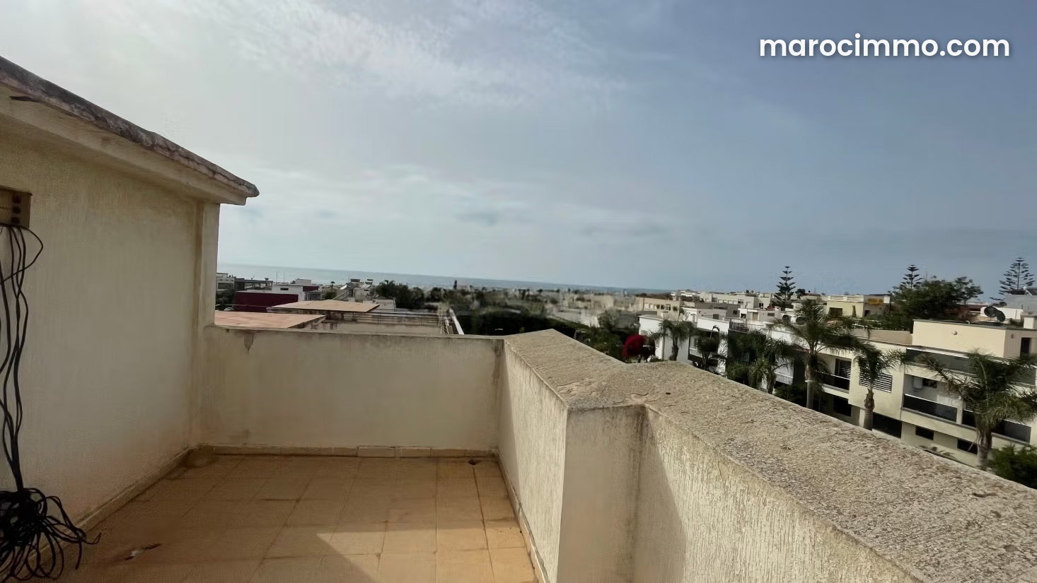 Villa 384 m² avec jardin et vue dégagée, Harhoura, Temara — Temara