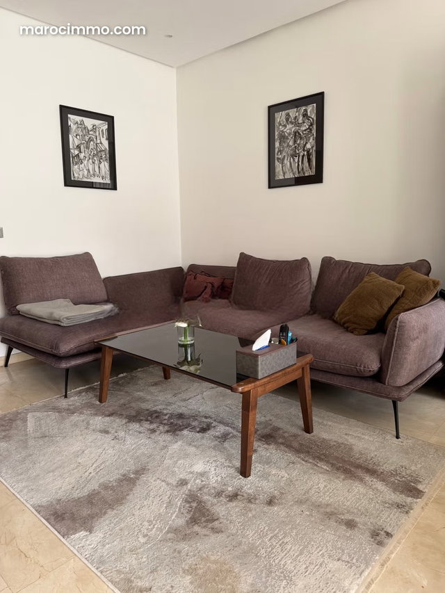 Appartement 2 pièces avec piscine, Souissi, Rabat — 2