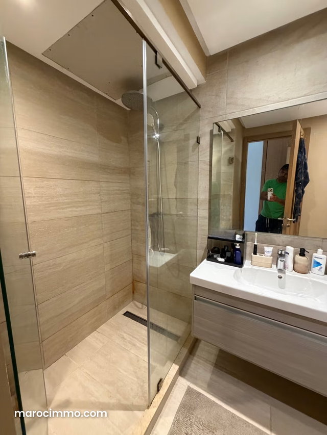 Appartement 2 pièces avec piscine, Souissi, Rabat — 5