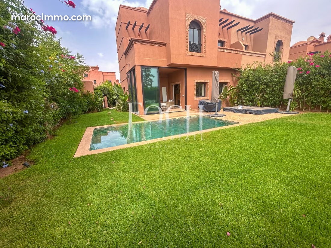 Villa meublée de 350 m² à louer, Route de Fès à Marrakech — Marrakech