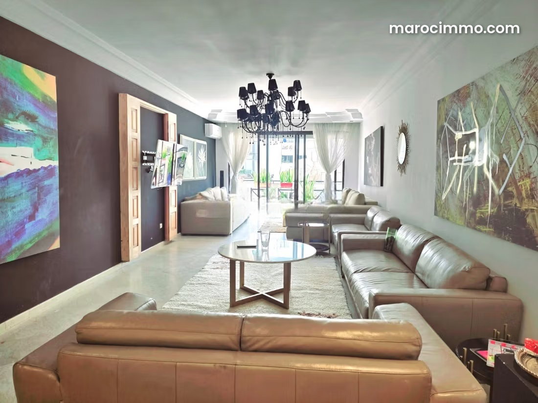 Appartement 230 m² avec terrasse à Racine Casablanca — Casablanca