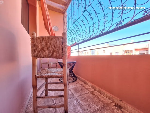 Appartement lumineux avec terrasse à Mabrouka Marrakech — 2