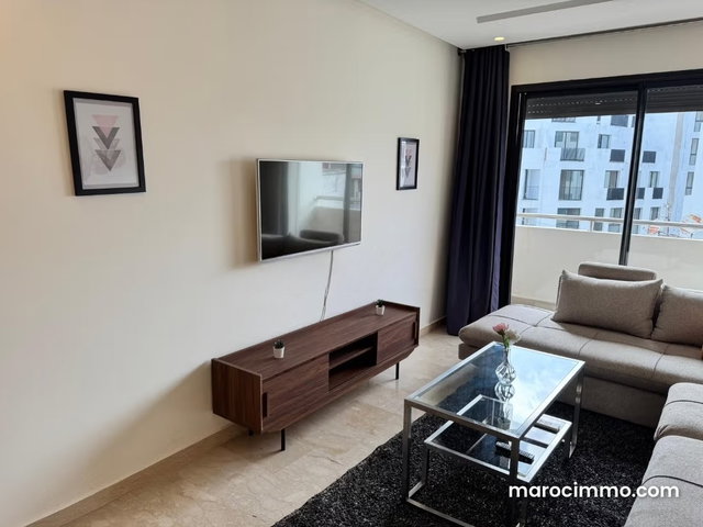 Appartement meublé 50 m², terrasse et garage, Palmier Casablanca — 5