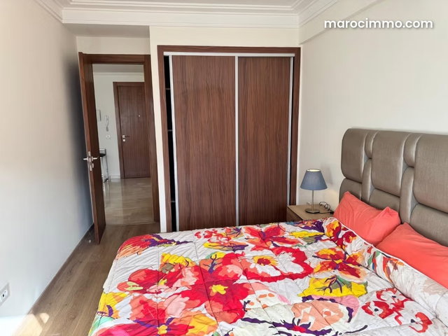 Appartement meublé 50 m², terrasse et garage, Palmier Casablanca — 2
