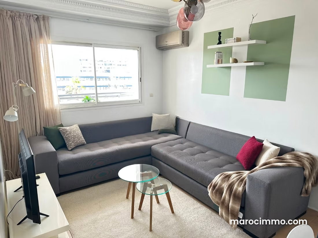 Appartement meublé 71 m² à louer Médina de Rabat — Rabat
