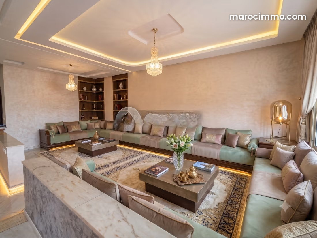 Grand appartement 4 chambres à Temara Plage avec terrasse — تمارة