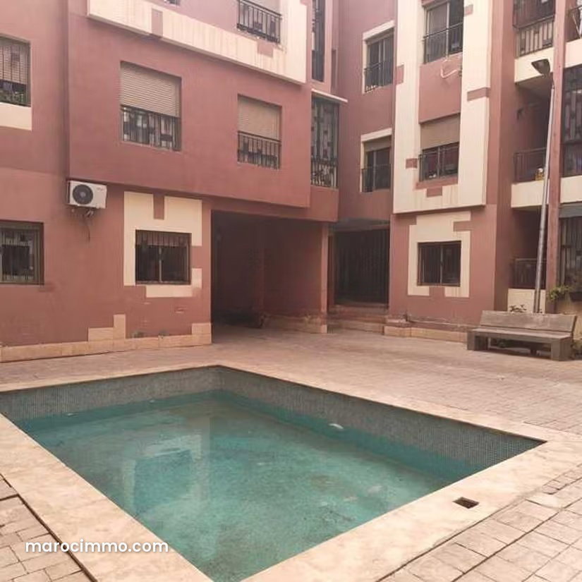 Furnished 3-Bedroom Apartment in Sidi Youssef Ben Ali, Marrakech — Marrakesh