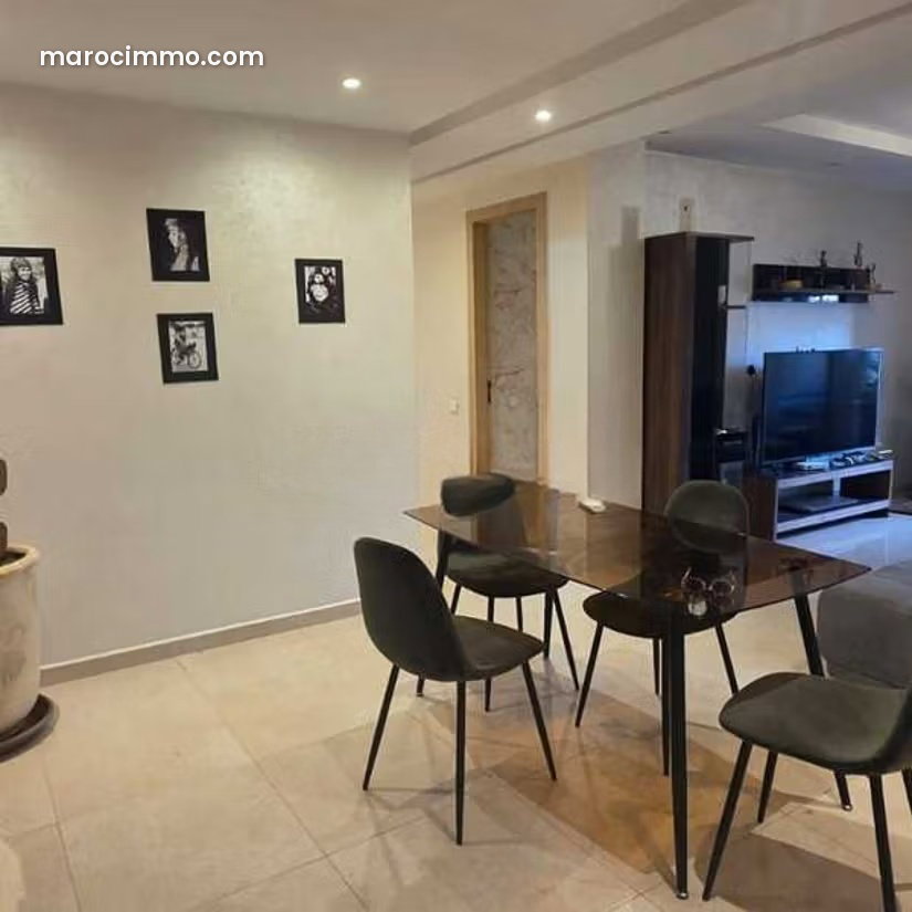 Appartement meublé avec terrasse et jardin à louer Agdal Marrakech — مراكش