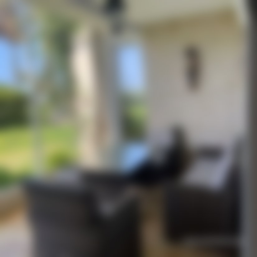 Appartement meublé avec terrasse et jardin à Dar Bouazza