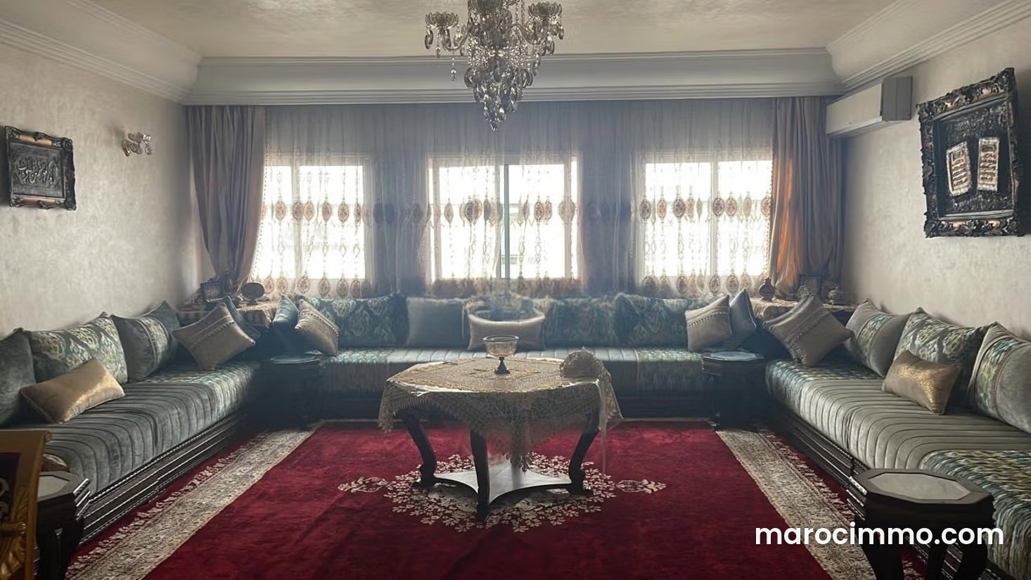 Appartement meublé 240 m² avec terrasse au Palmier Casablanca — الدار البيضاء