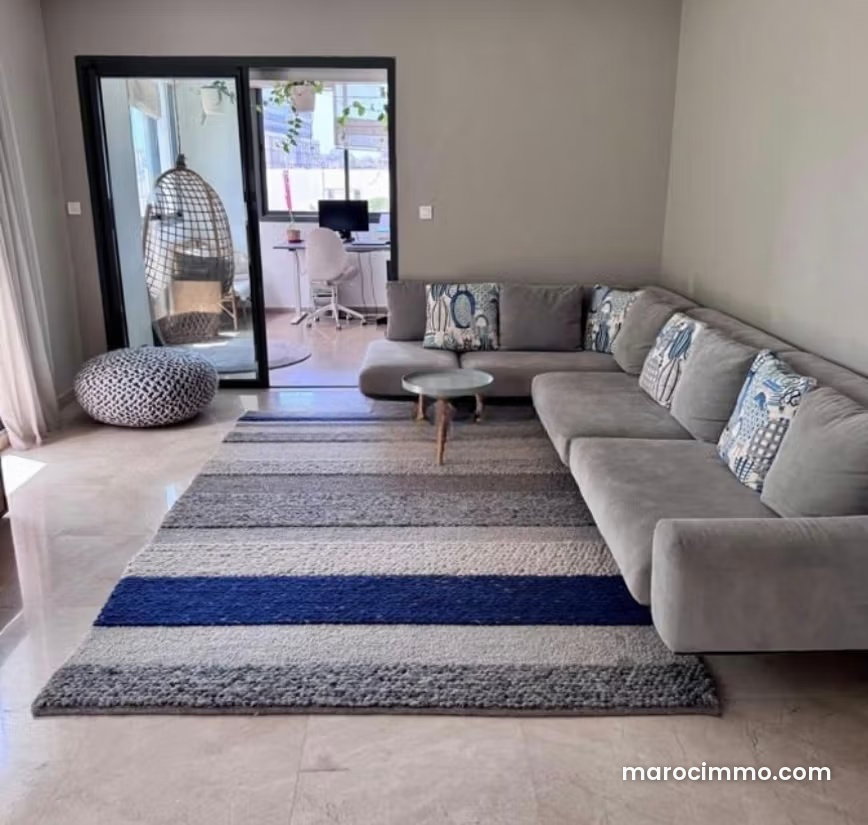 Appartement 150 m² meublé à louer à Casablanca Finance City — الدار البيضاء