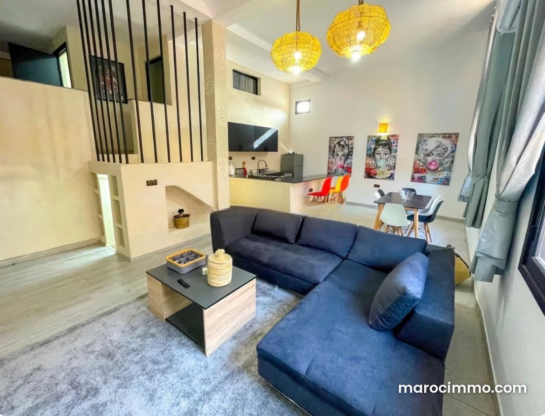 Appartement meublé 220 m² avec terrasse à Hivernage Marrakech — مراكش