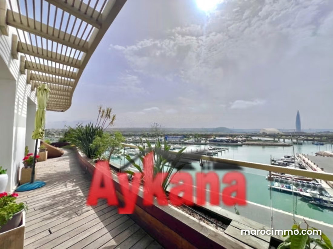 Appartement haut standing avec vue mer à Bab Al Bahr, Salé — Salé