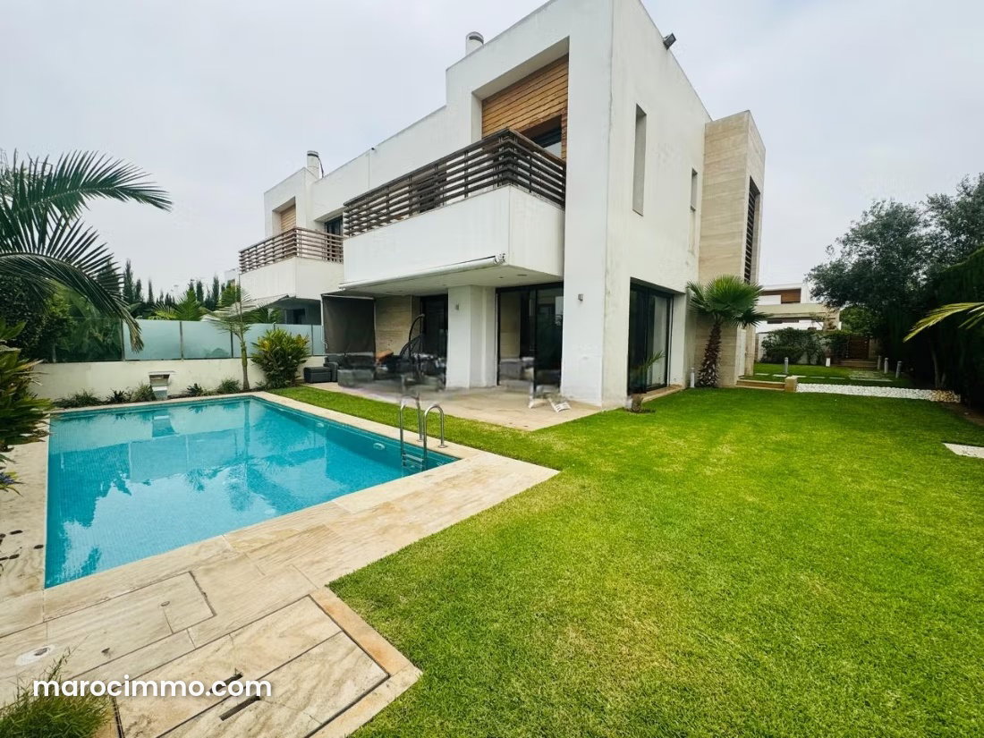 Villa récente à louer, Ville Verte à Bouskoura — Bouskoura