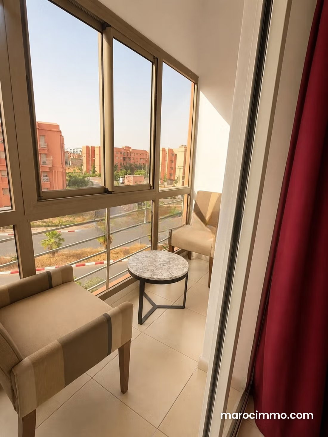 Appartement meublé 3 chambres à Ain Mezouar Marrakech — Marrakech