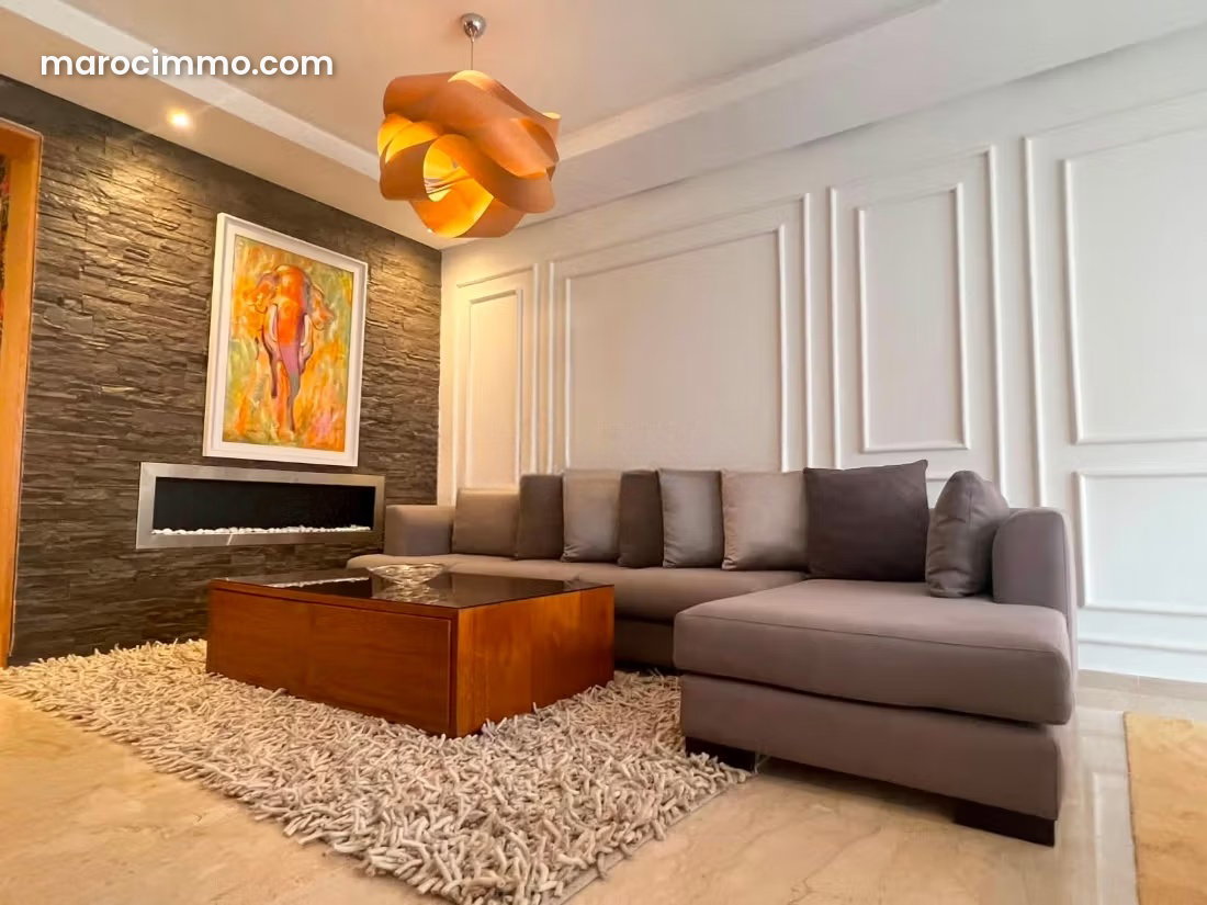 Appartement meublé avec terrasse à louer aux Princesses Casablanca — Casablanca