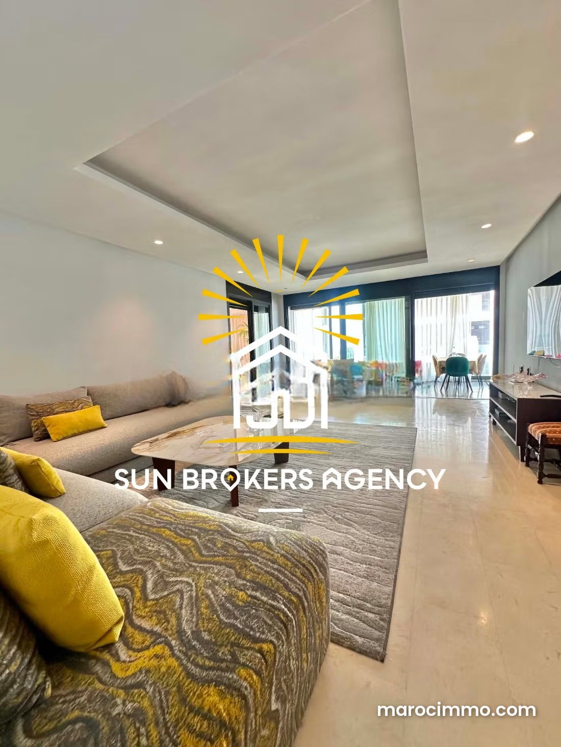 Appartement 220 m² avec terrasse à louer à Aïn Diab Casablanca — Casablanca