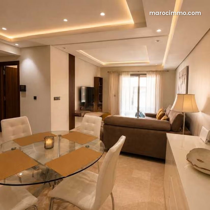 Furnished 91 sqm apartment for rent in Palmier, Casablanca — Casablanca