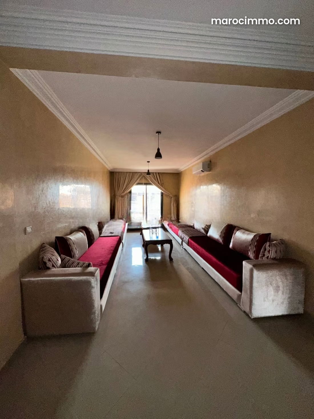 Appartement meublé 104 m² avec terrasse à Guéliz Marrakech — Marrakech