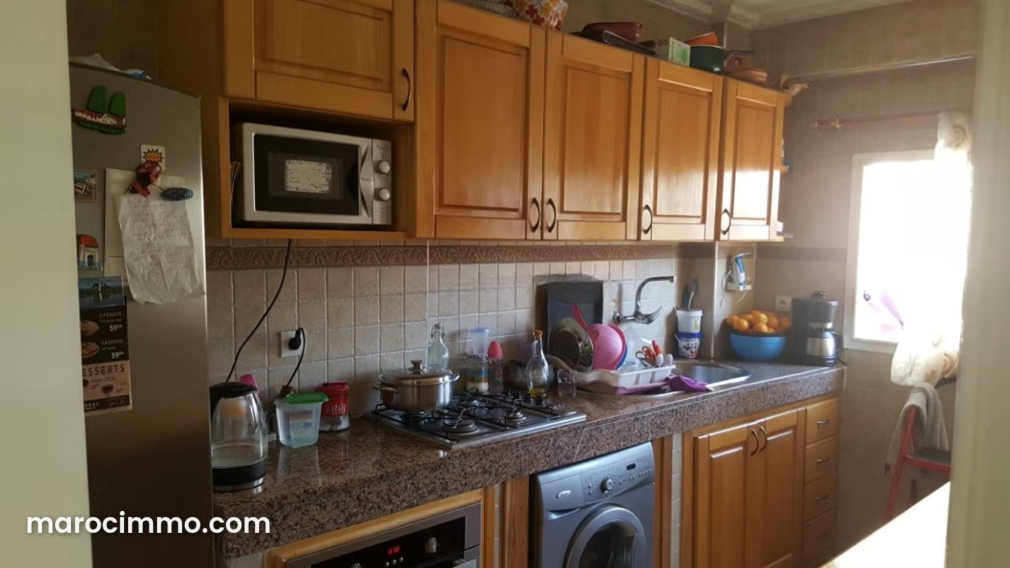 Furnished 85 sqm Apartment in Hassan, Rabat, South-Facing — Rabat